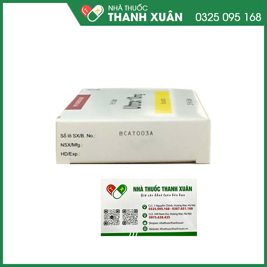 Ultrox 10mg thuốc điều trị tăng cholesterol máu, phòng ngừa các biến cố tim mạch